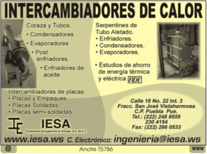 Intercambiadores de placas 